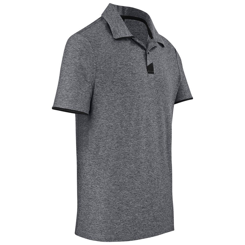 Mens Cypress Golf Shirt - Charcoal — view 3