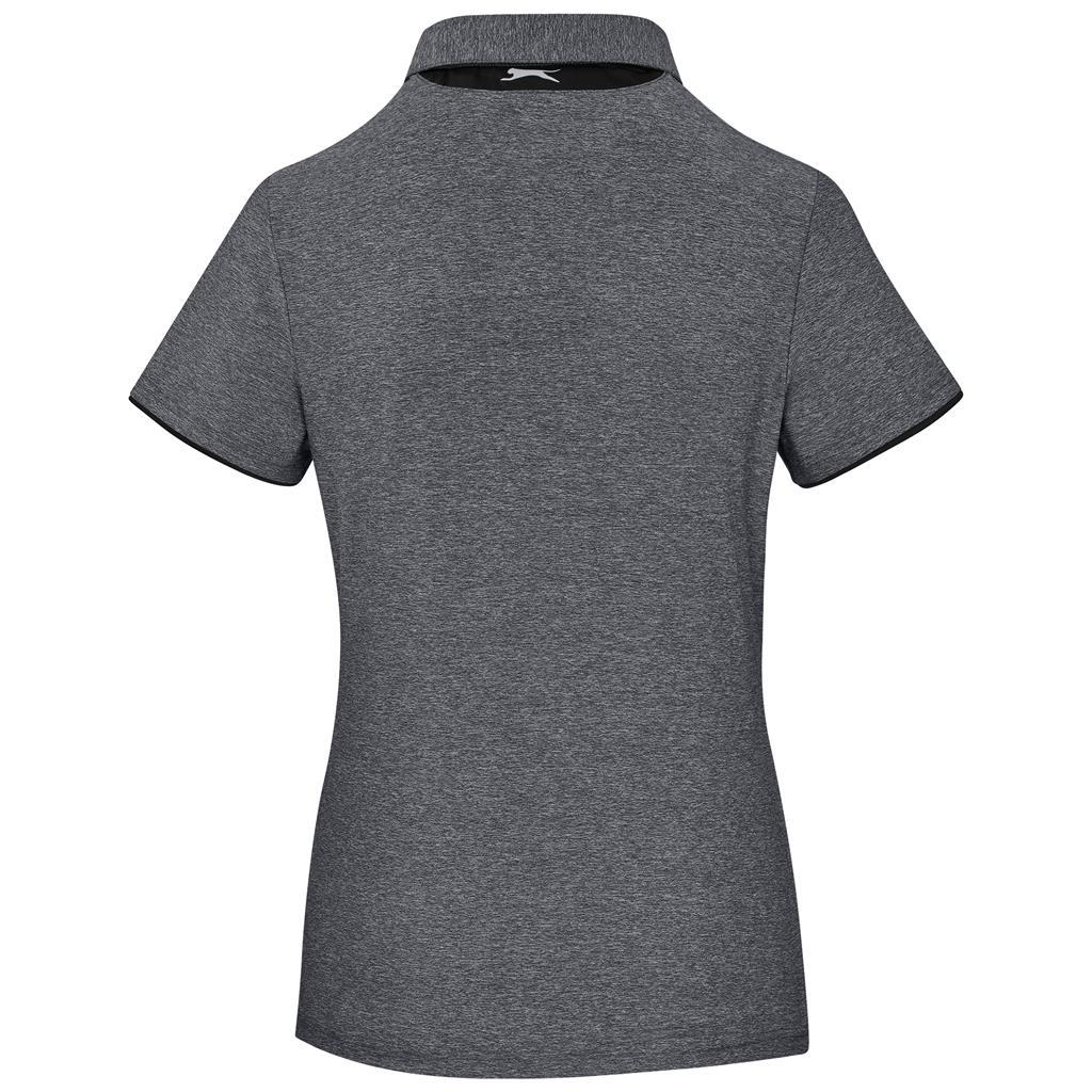 Ladies Cypress Golf Shirt - Charcoal — view 2