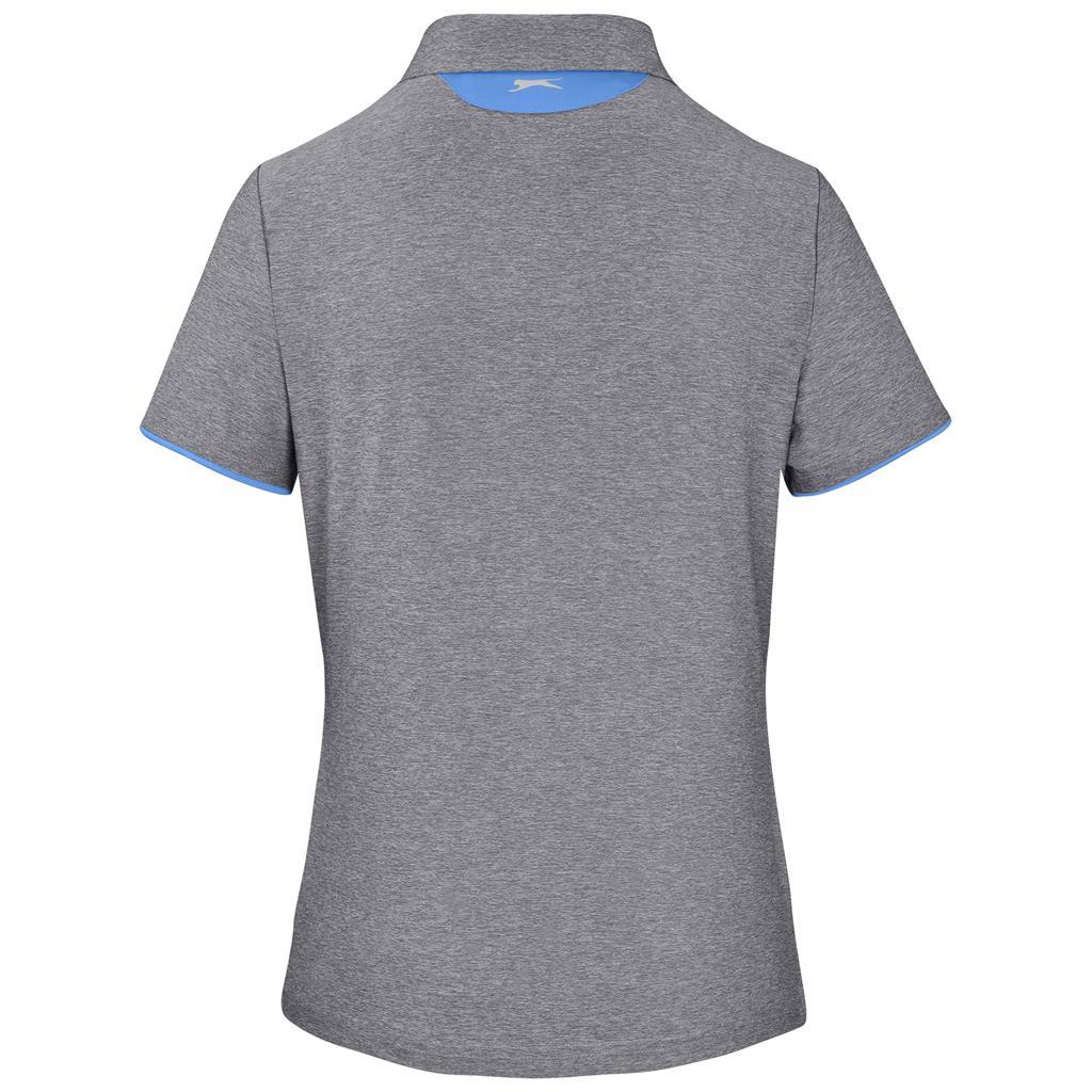 Ladies Cypress Golf Shirt - Grey — view 4