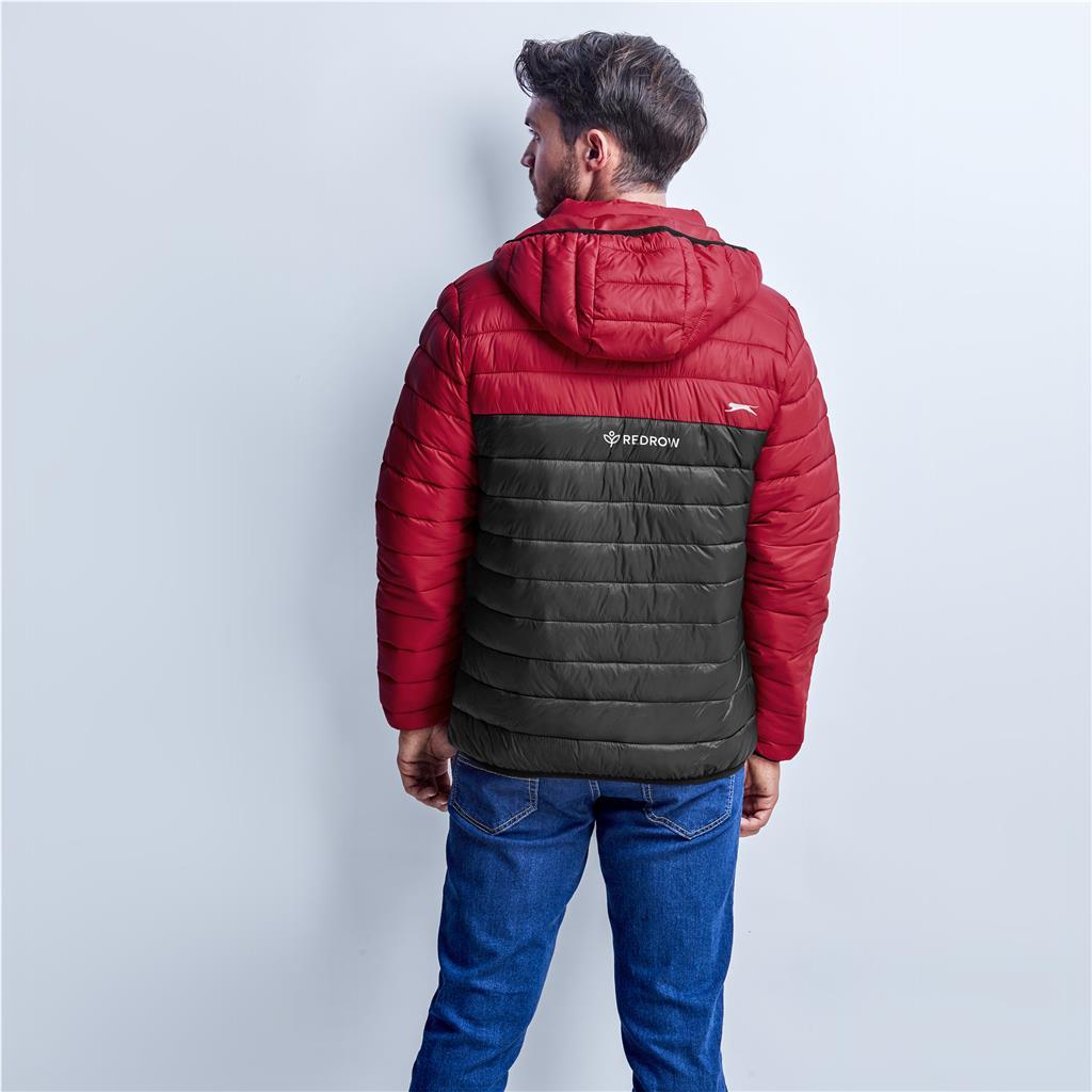 Mens Kyoto Two-Tone Jacket - Black Red — view 6