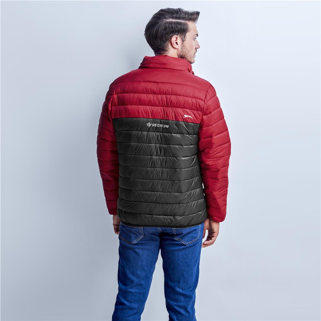 Mens Kyoto Two-Tone Jacket - Black Red — view 4