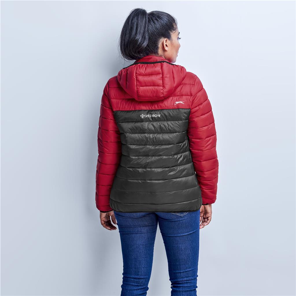 Ladies Kyoto Two-Tone Jacket - Black Red — view 8