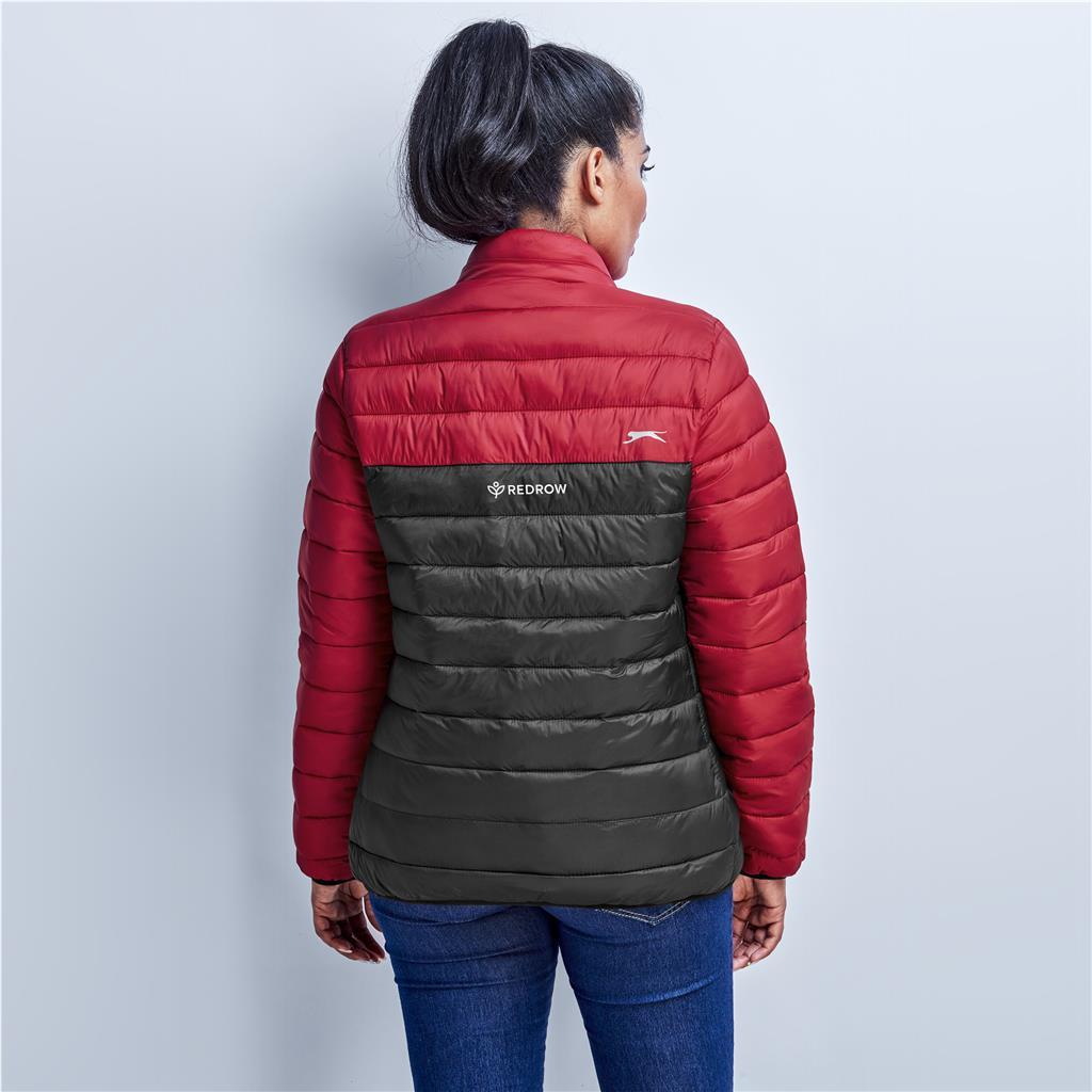 Ladies Kyoto Two-Tone Jacket - Black Red — view 9