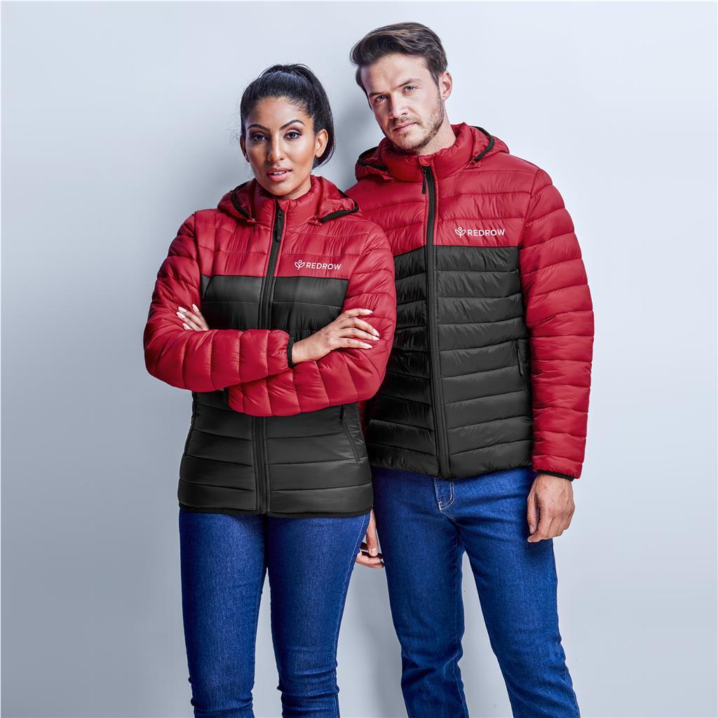 Ladies Kyoto Two-Tone Jacket - Black Red — view 7