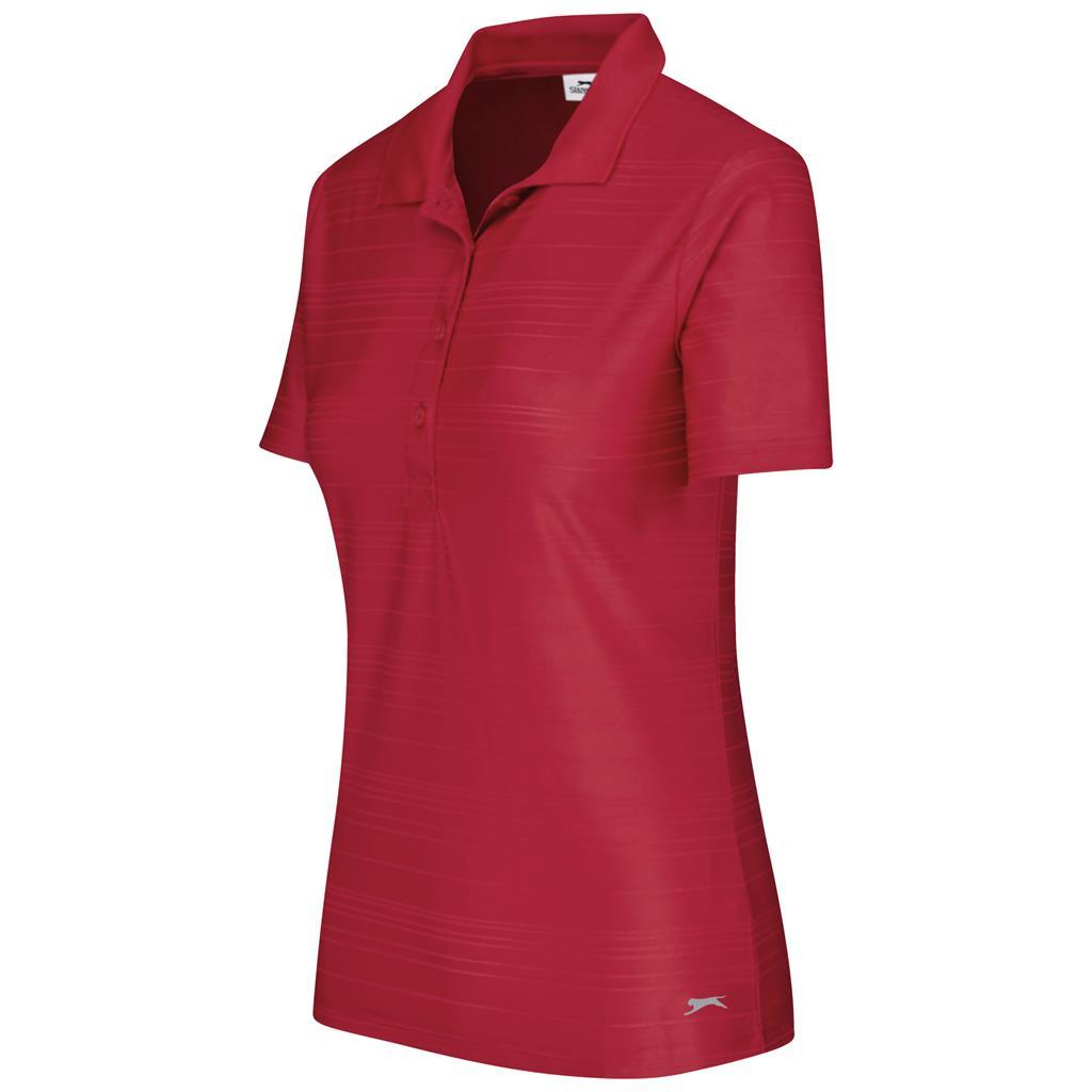 Ladies Viceroy Golf Shirt - Red — view 3
