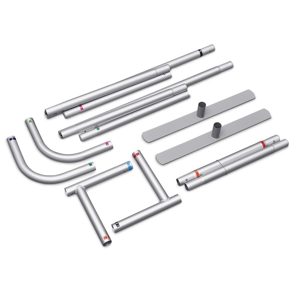 Double Sided Fabric Tube System 0.8m — view 3