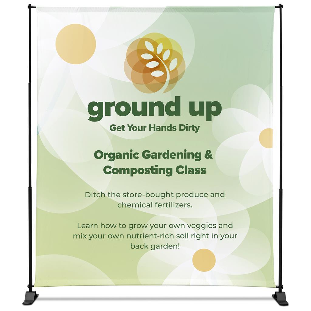 Adjustable Banner Stand Eco 2.25m x 2m — view 8