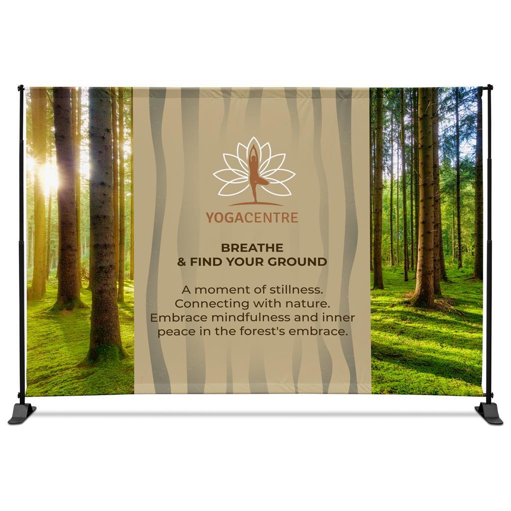 Adjustable Banner Stand Eco 1.6m x 2.4m — view 8