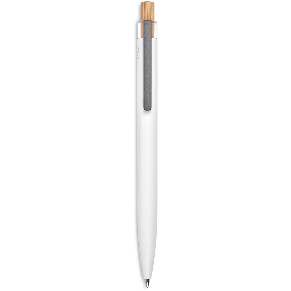 Okiyo Mimo Recycled Aluminium Ball Pen - Solid White — view 5