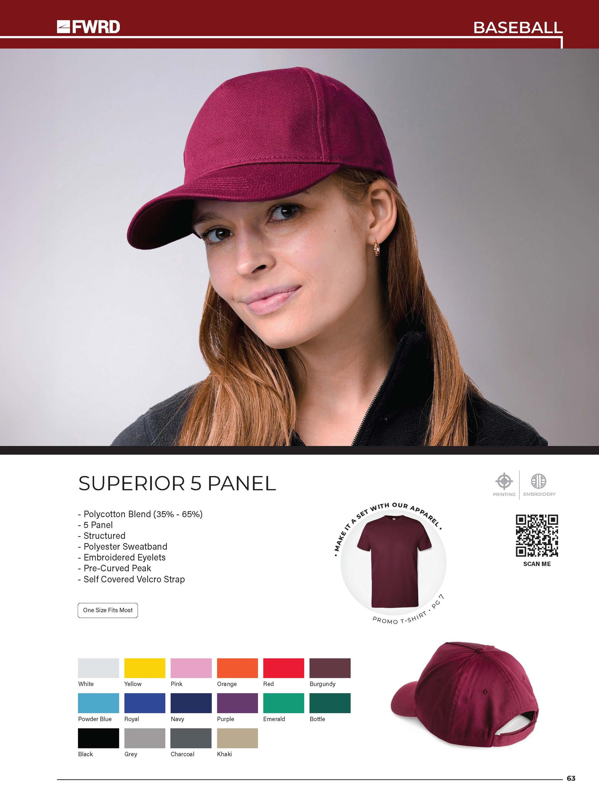Superior 5 Panel Cap — view 2