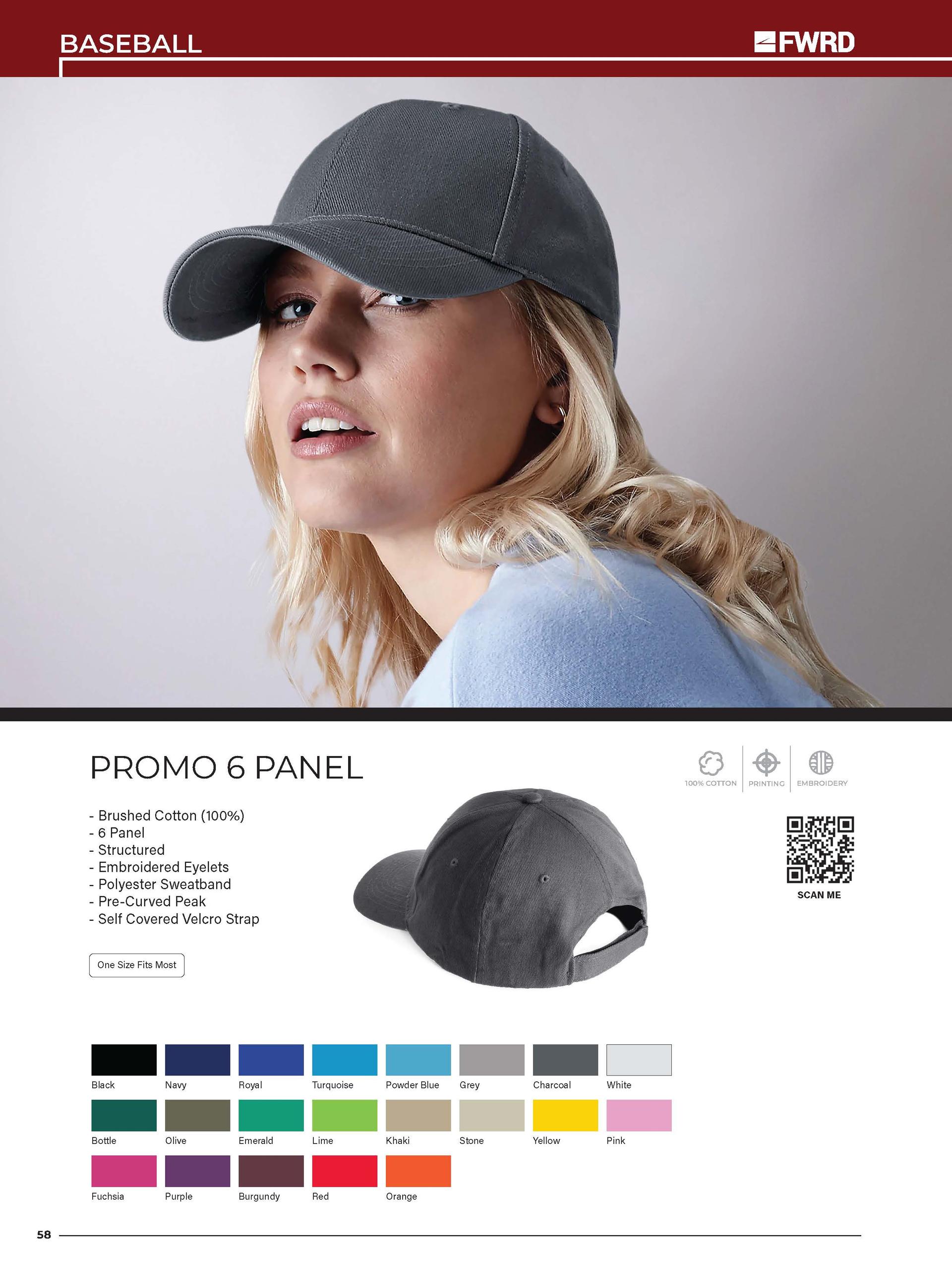 Promo 6 Panel Cap — view 2