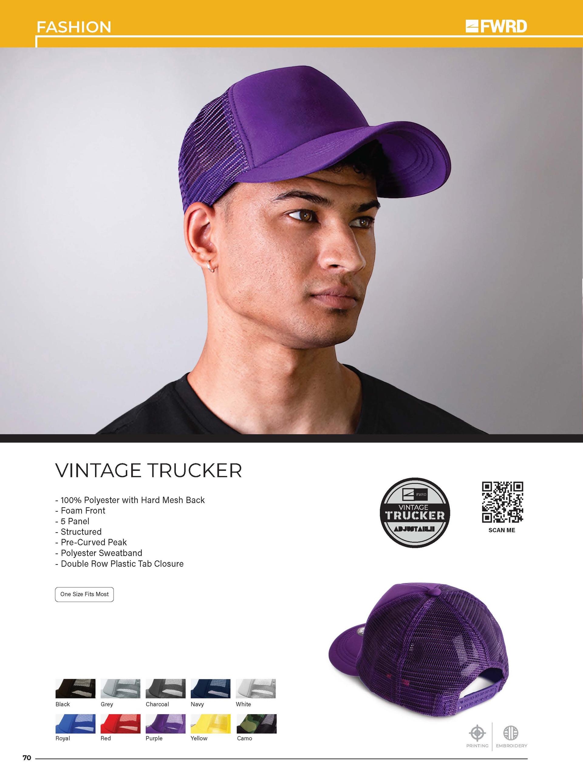 Vintage Trucker Cap — view 2