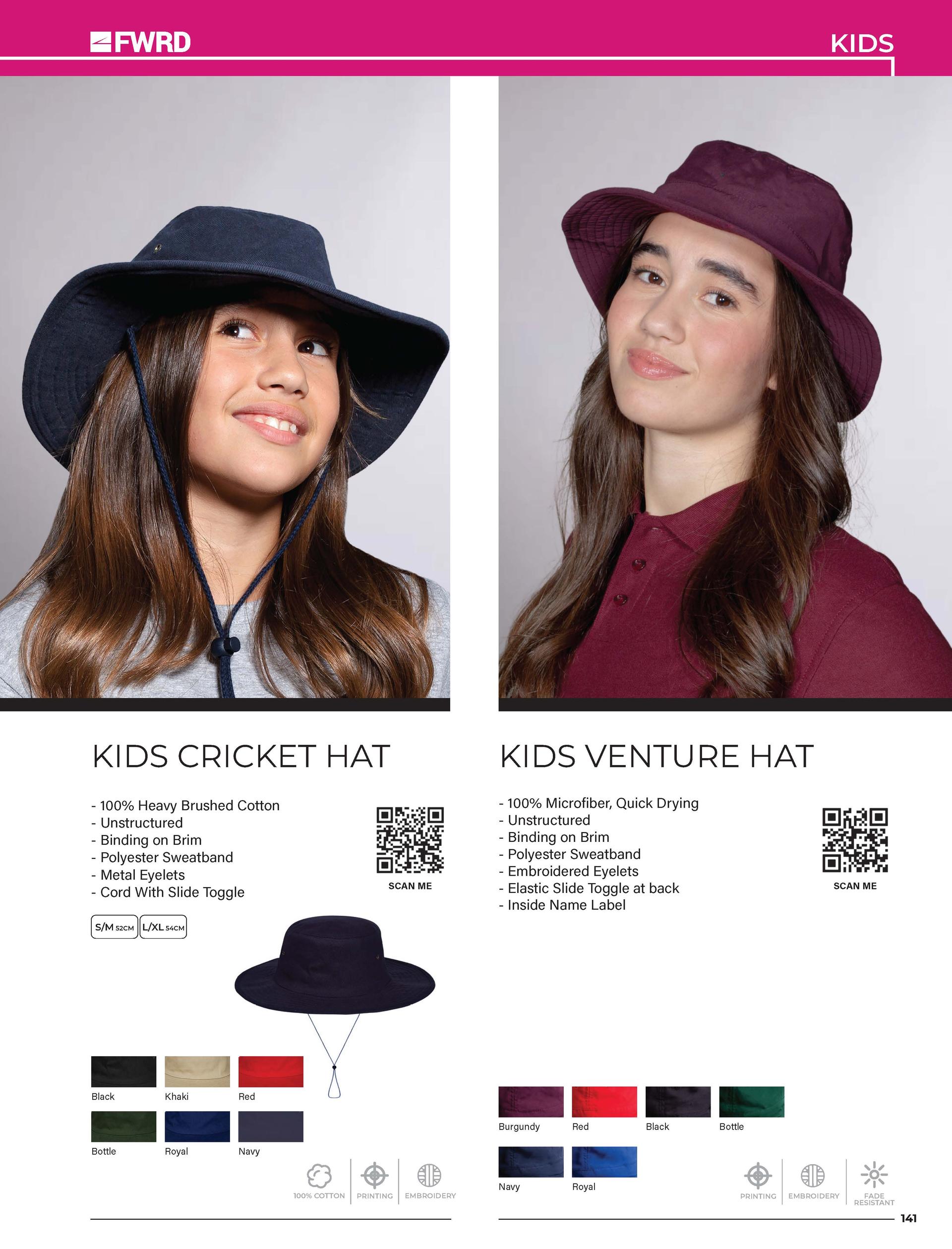 Kids Cricket Hat — view 2