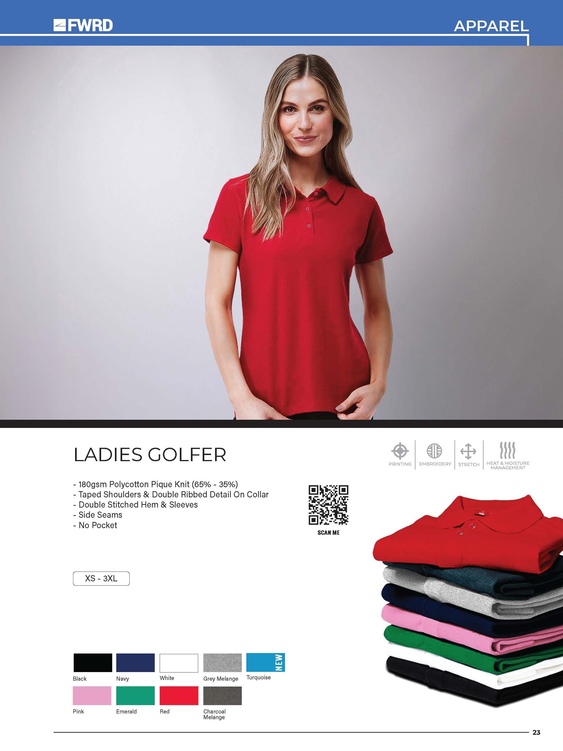 Ladies Golfer — view 2