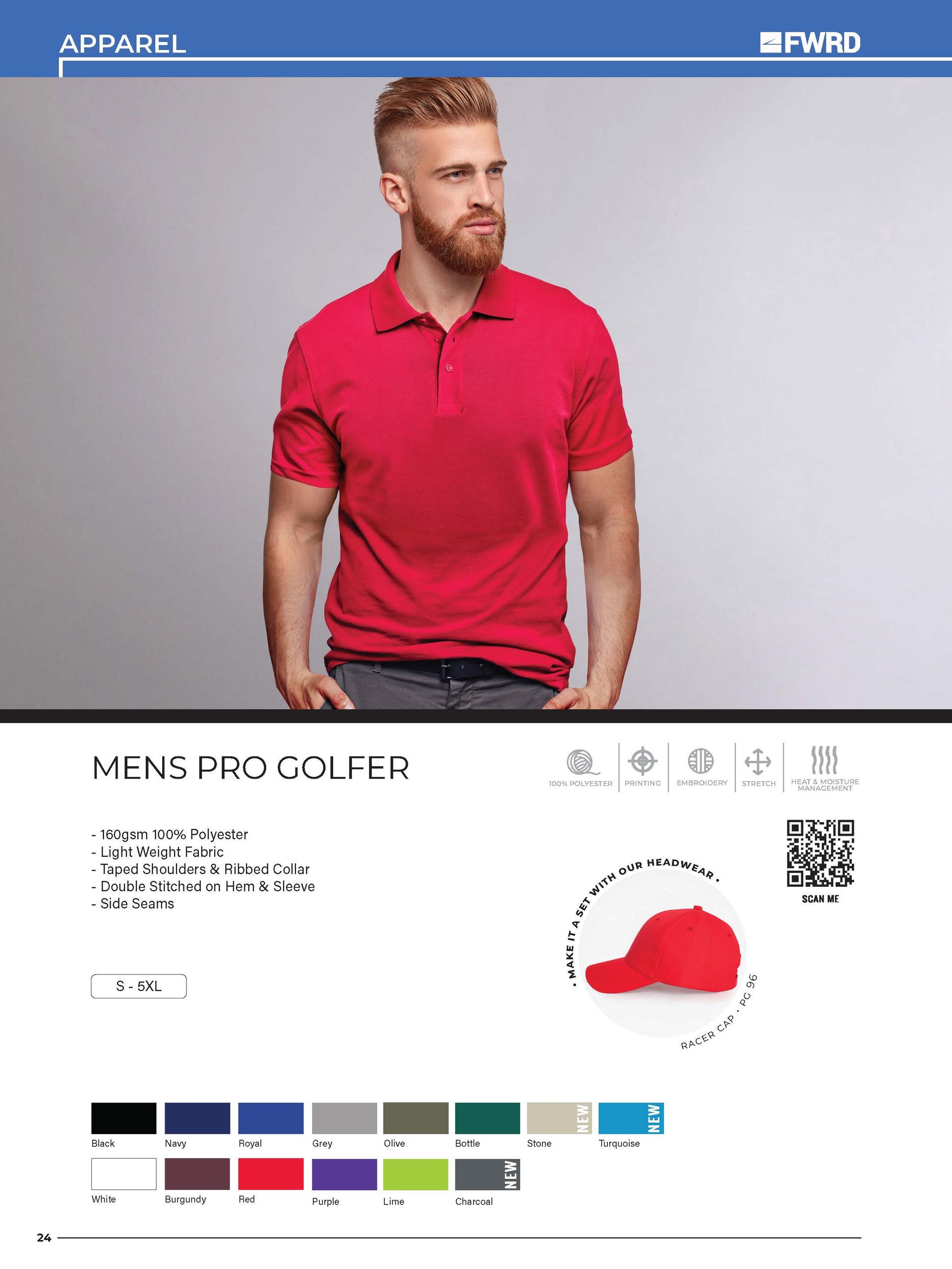 Mens Pro Golfer — view 2