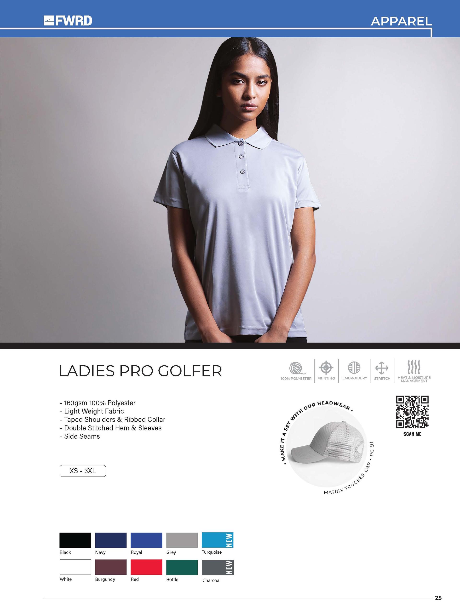 Ladies Pro Golfer — view 2
