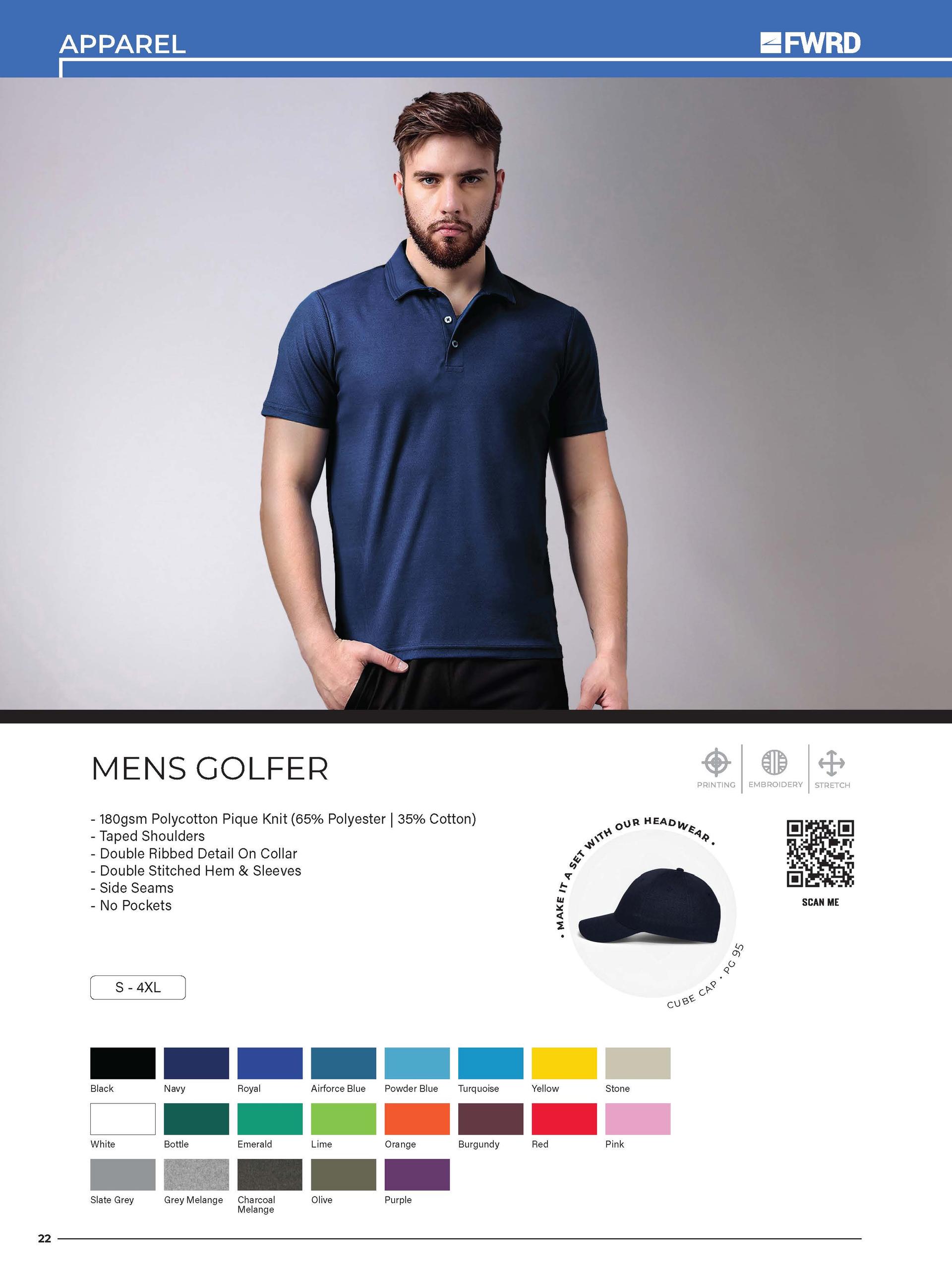 Mens Golfer — view 2