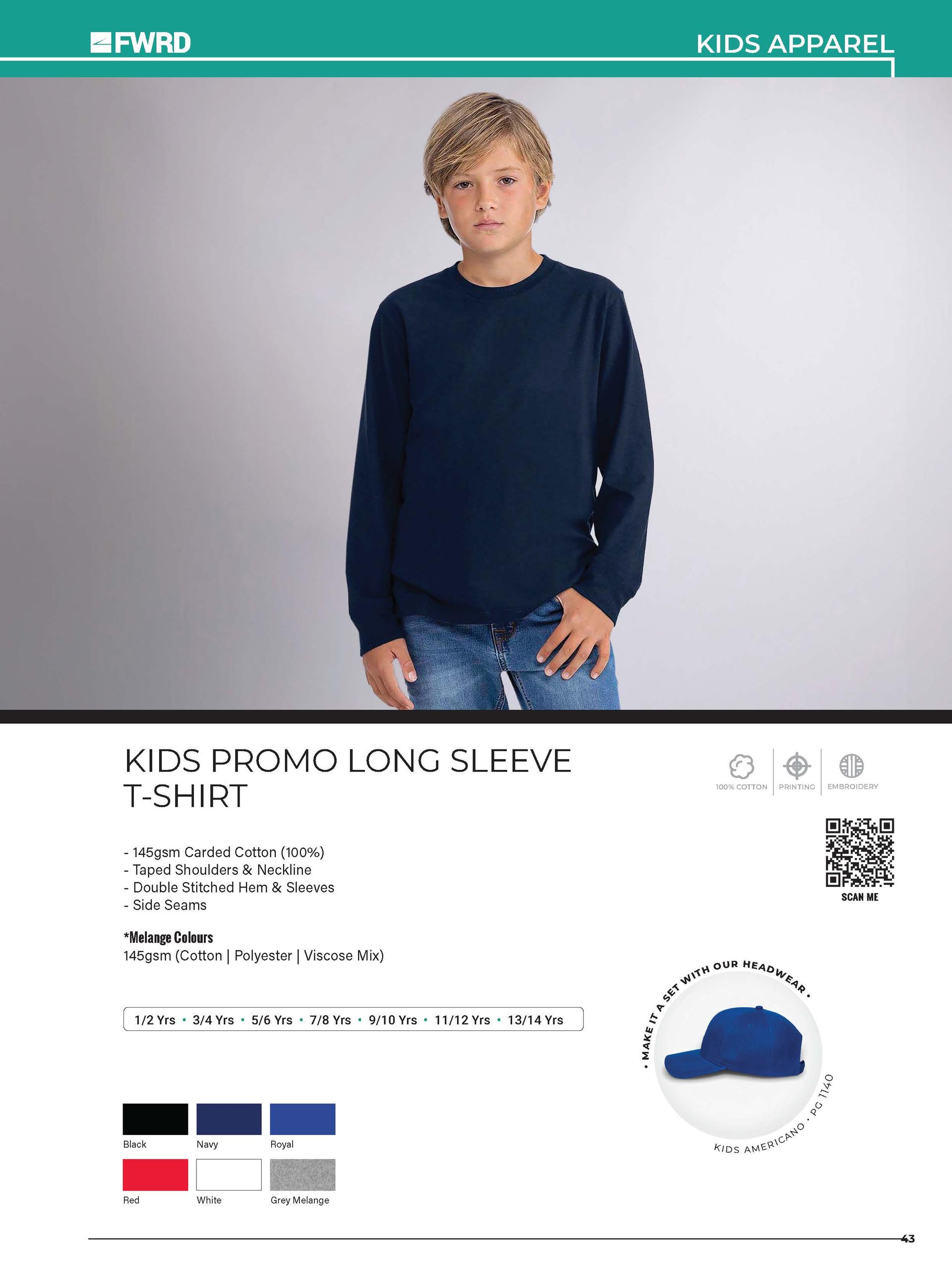 Kids Promo Long Sleeve T-Shirt — view 2