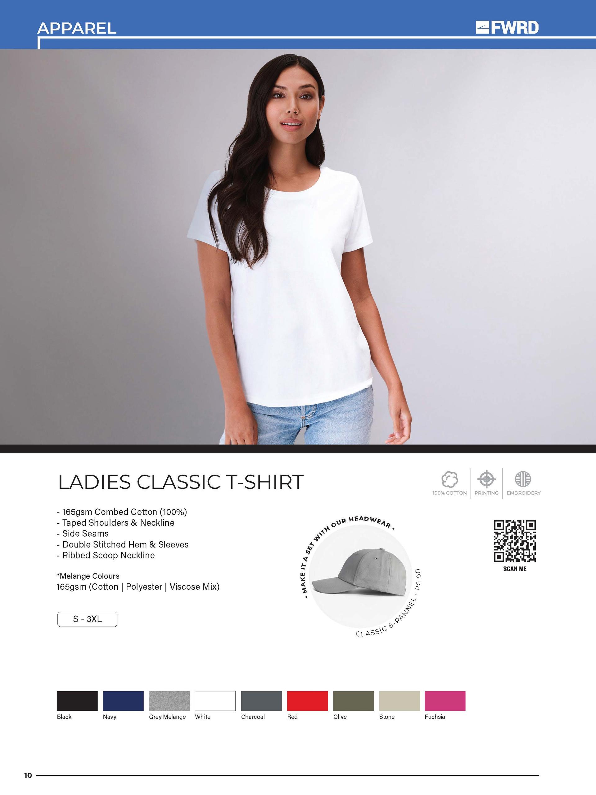 Ladies Classic T-Shirt — view 2