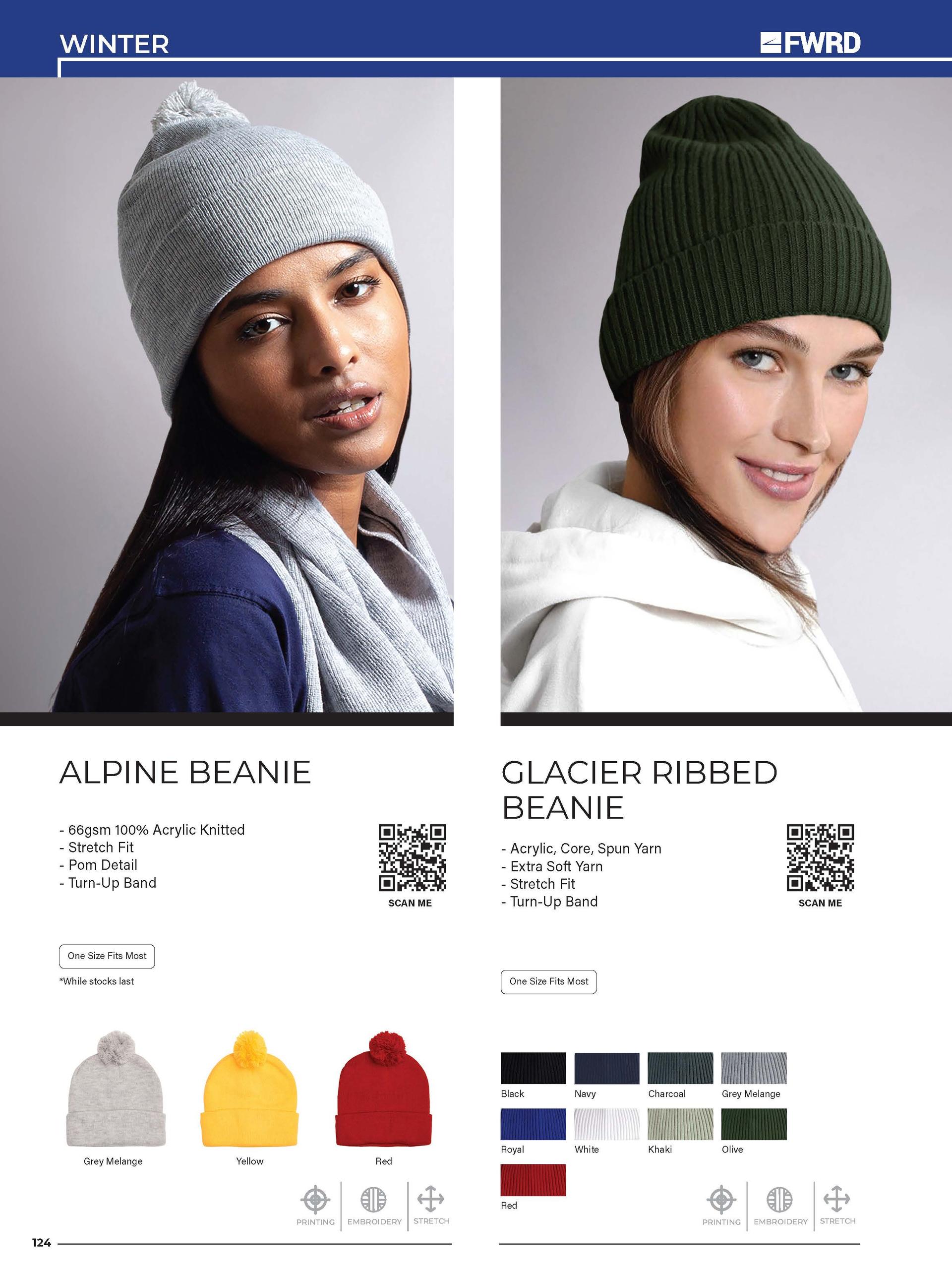 Glacier Ribbed Beanie — view 2