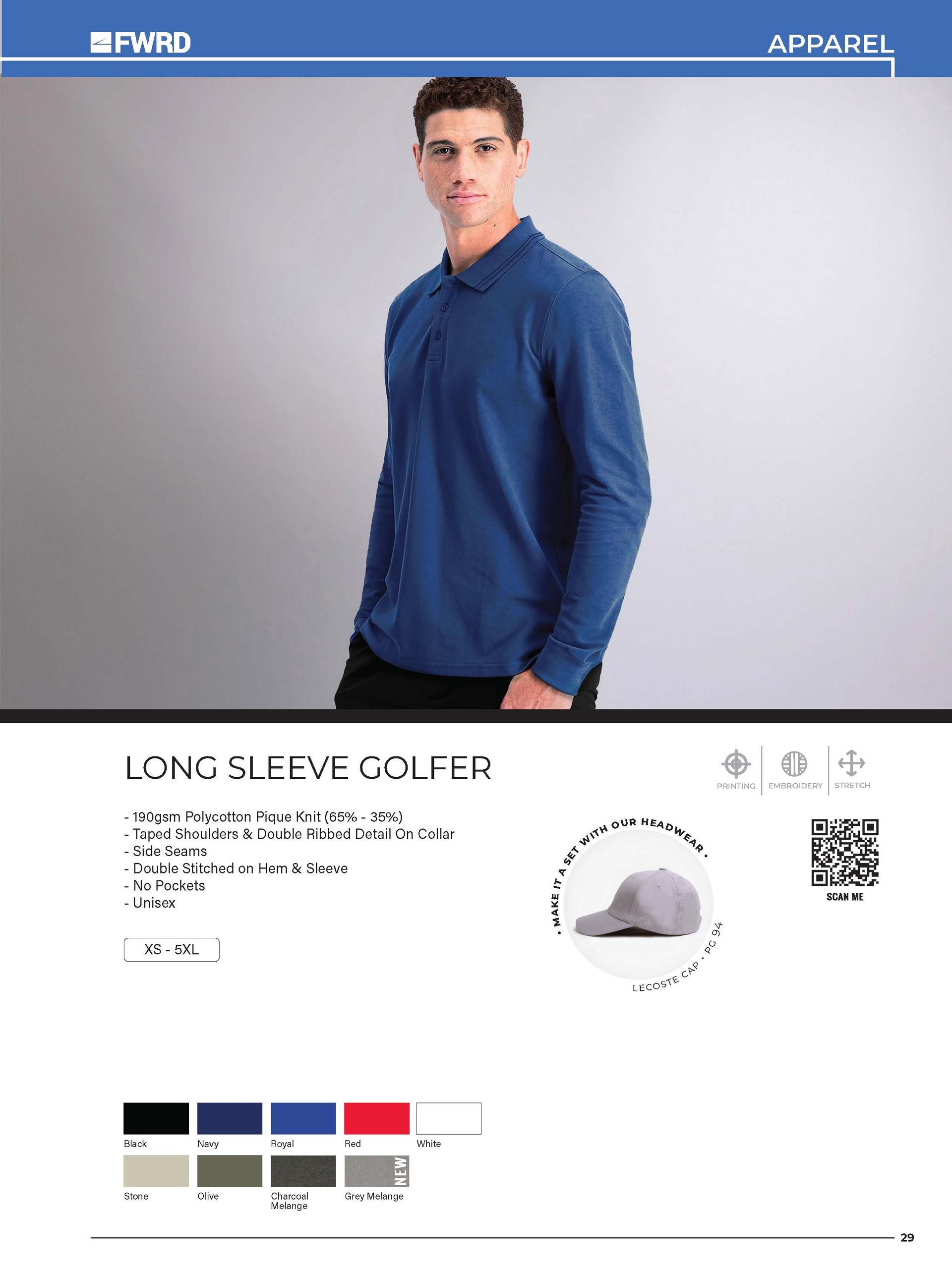 Long Sleeve Golfer — view 2