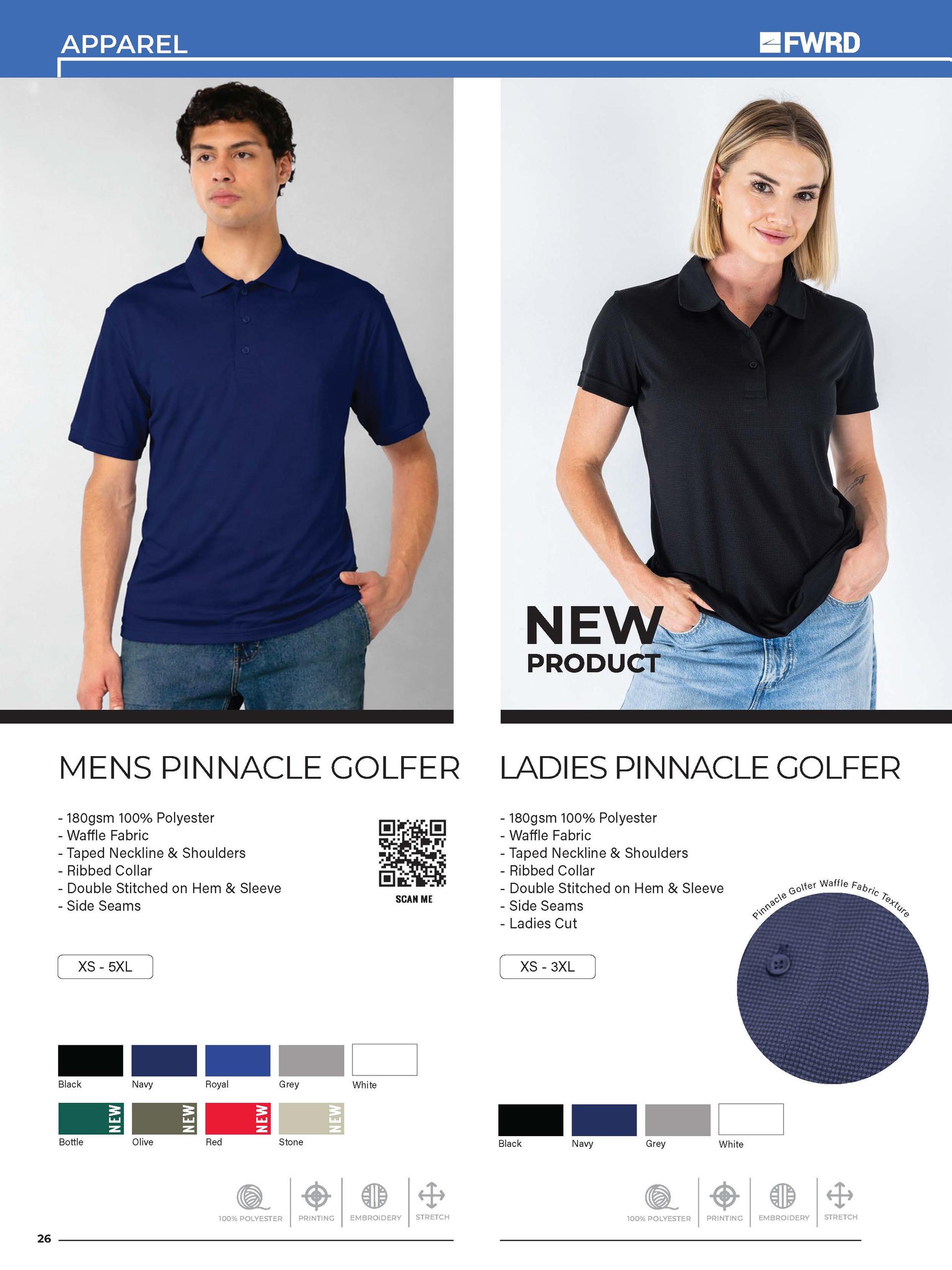 Mens Pinnacle Golfer — view 2
