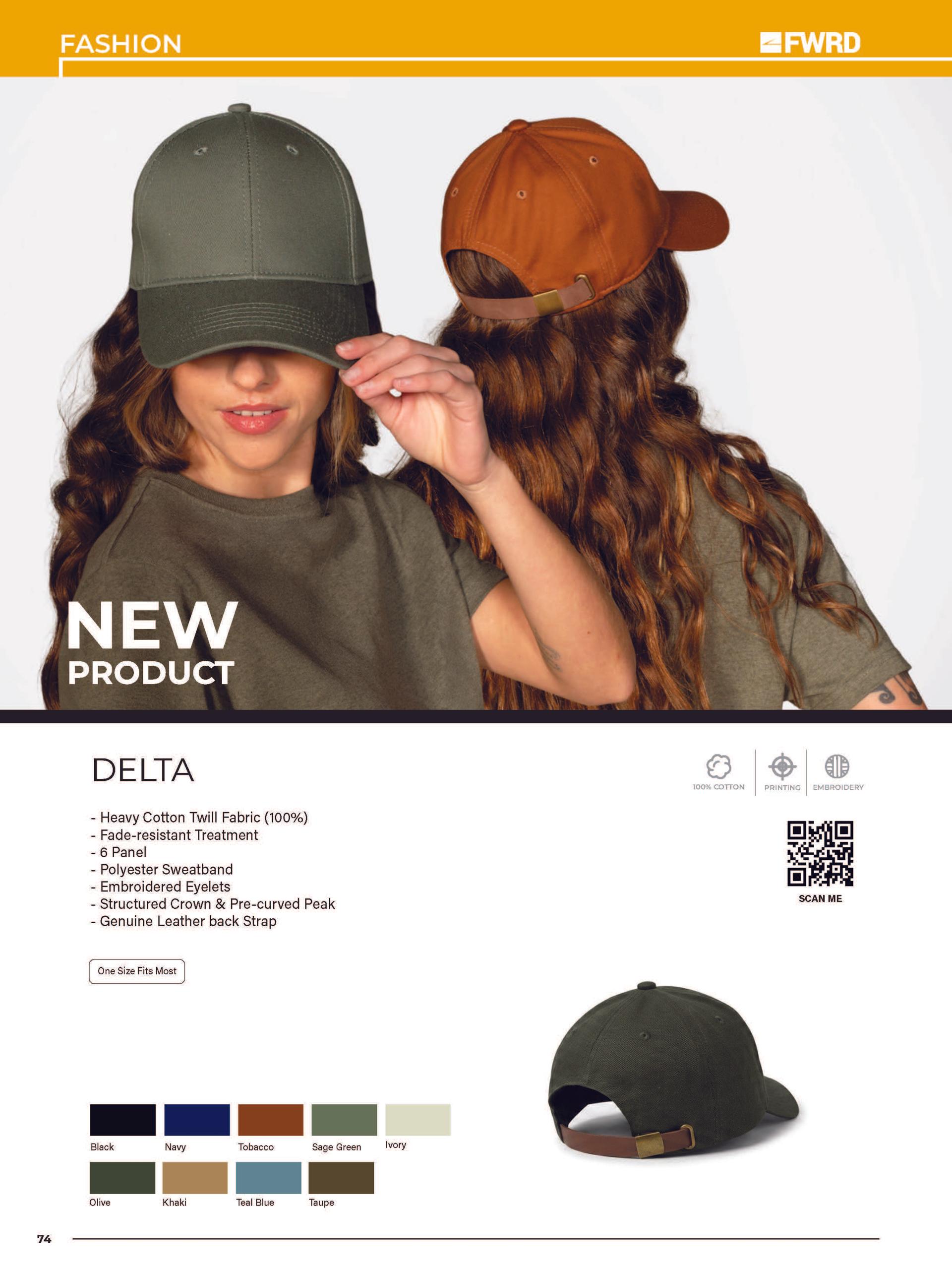 Delta Cap — view 3