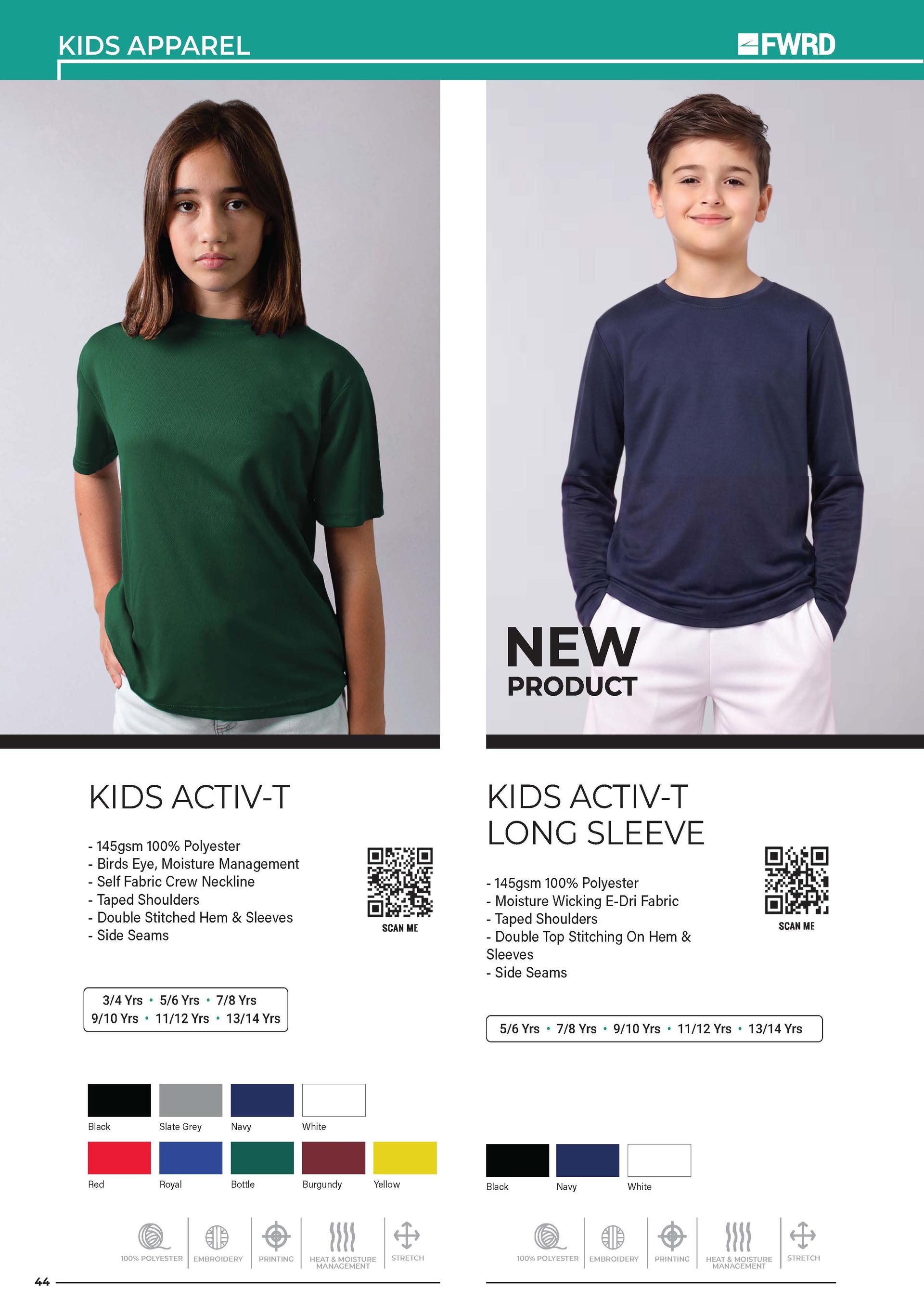 Kids Activ T Long Sleeve — view 2