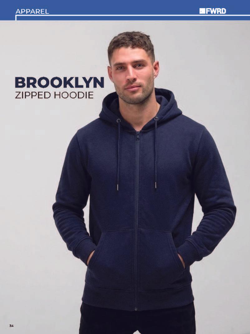 Brooklyn Zipped Hoodie — view 4
