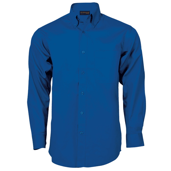 Brushed Cotton Twill Lounge Long Sleeve Mens
