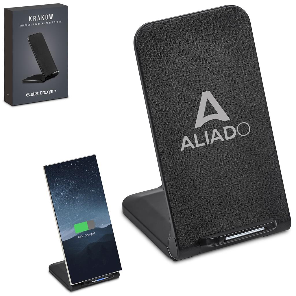 Swiss Cougar Krakow Wireless Charging Phone Stand