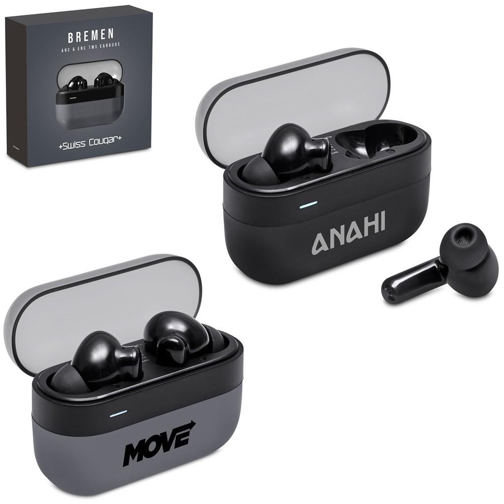 Swiss Cougar Bremen ANC And ENC TWS Earbuds